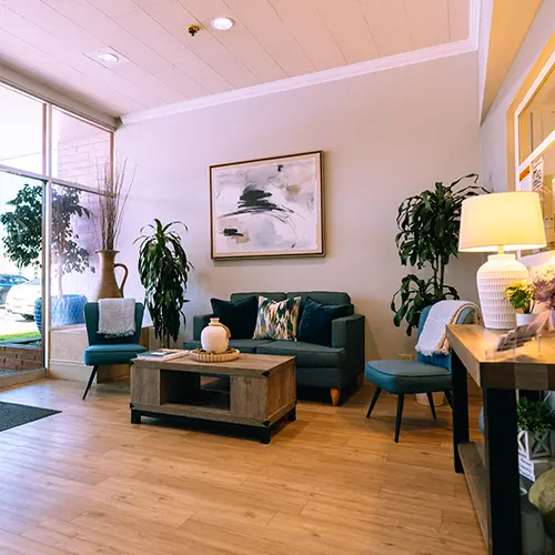 The lobby at Glendale