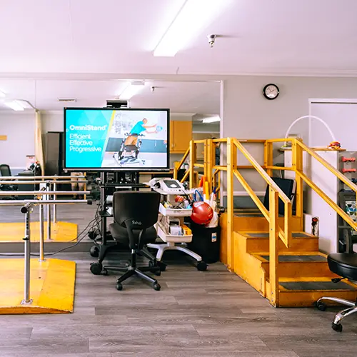 The rehab gym at Valley Palms