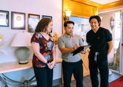 Three employees of Valley Palms