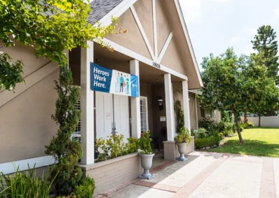 The front entrance to Casitas Care Center