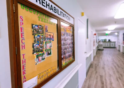 A bulletin on the wall at Mountain View